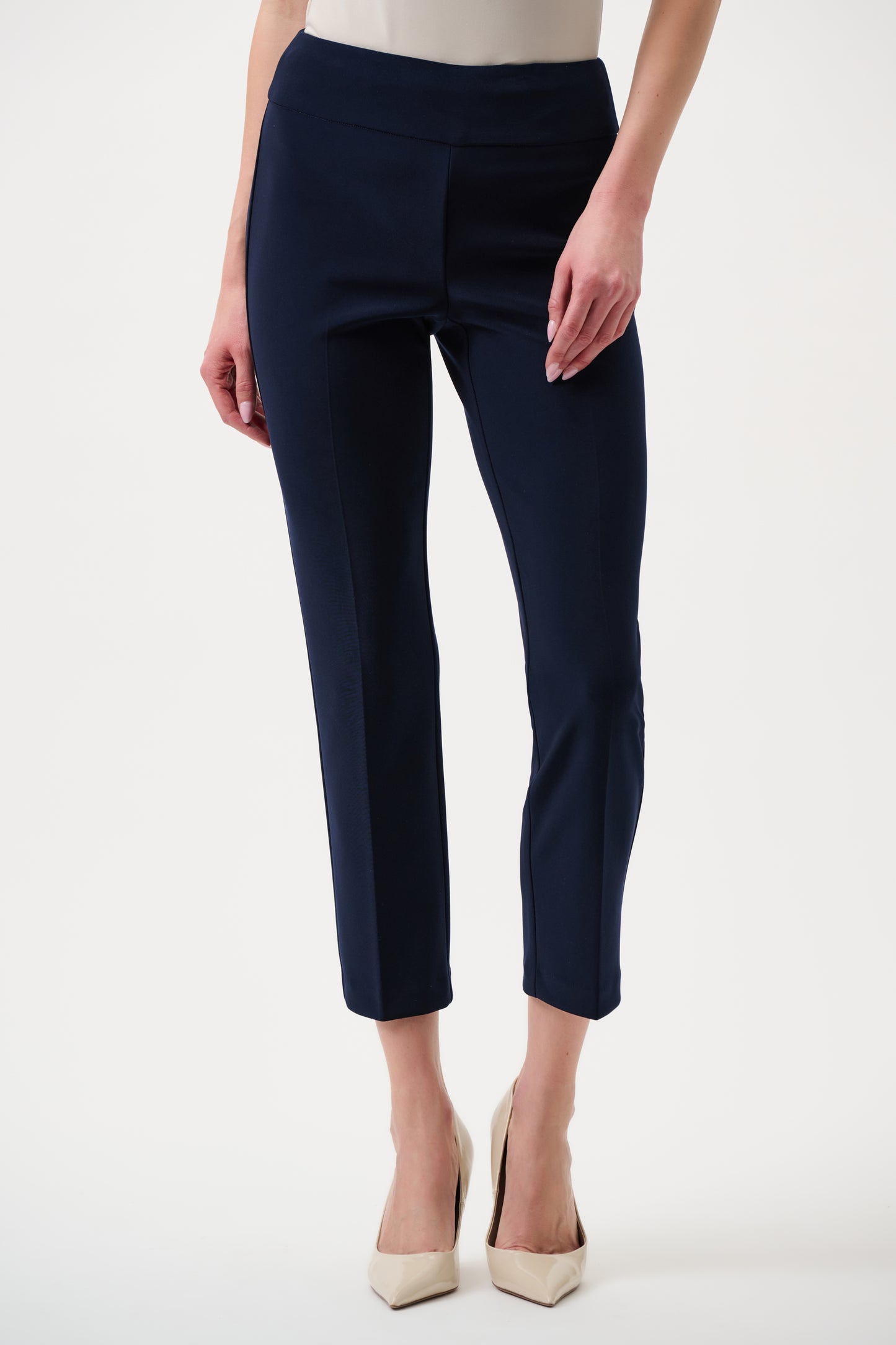 Joseph Ribkoff Classic Cropped Pant Midnight Blue 181089