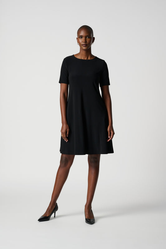 Joseph Ribkoff Classic A-Line Dress Black 202130NOS