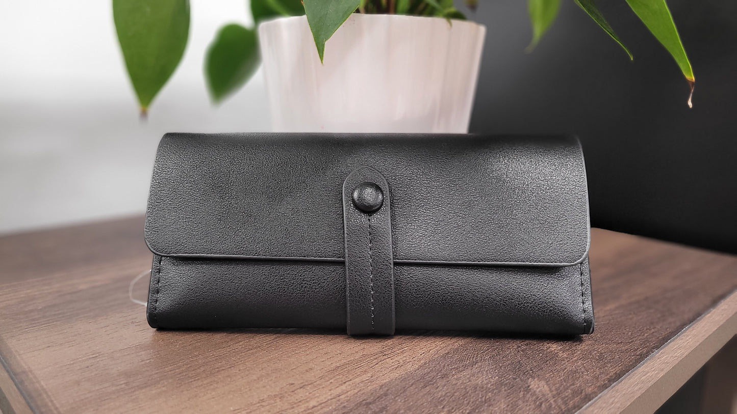 Caracol Wallet Black 7051-BLK