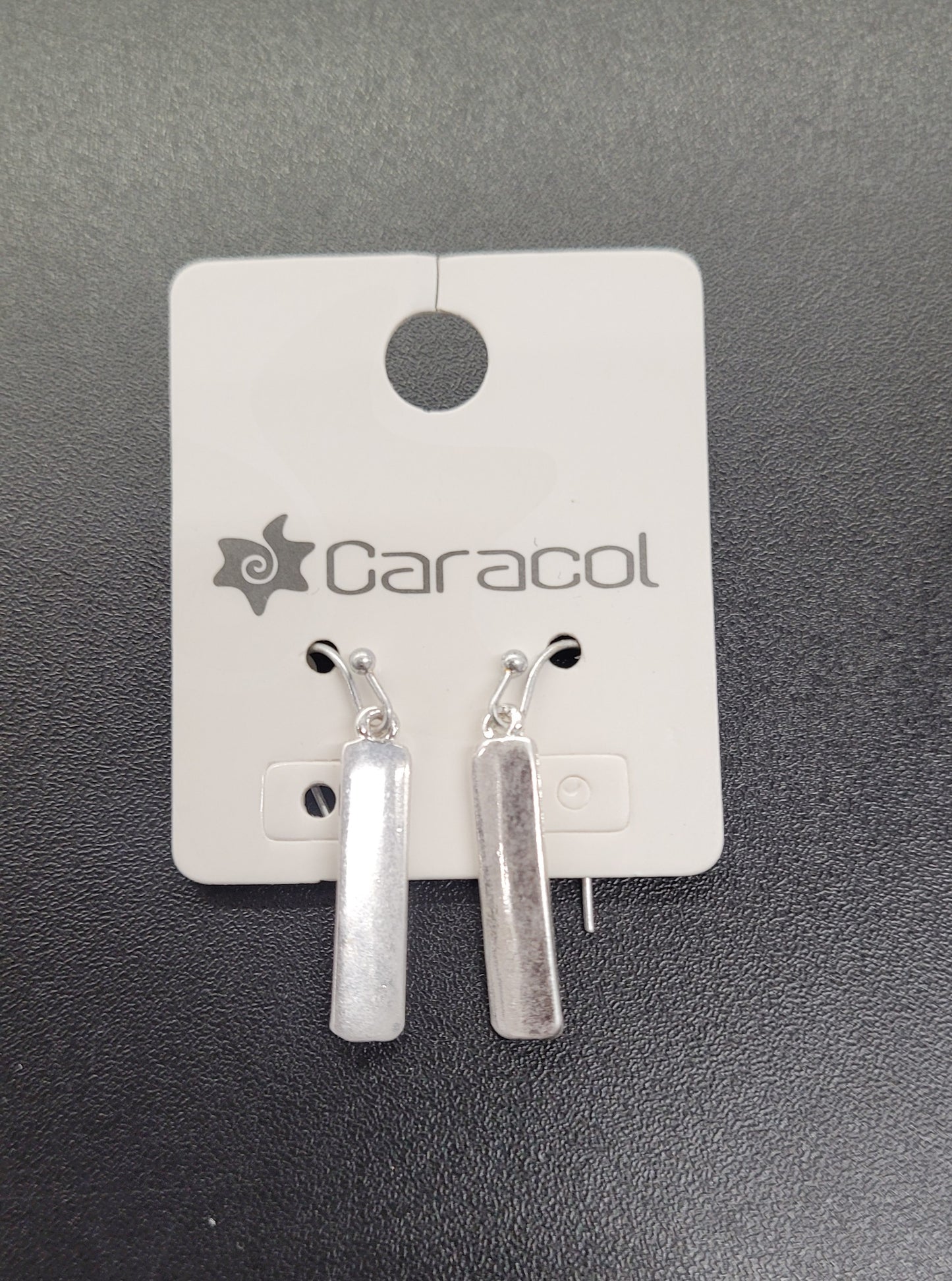 Caracol Silver Drop Earrings 2316-SLV