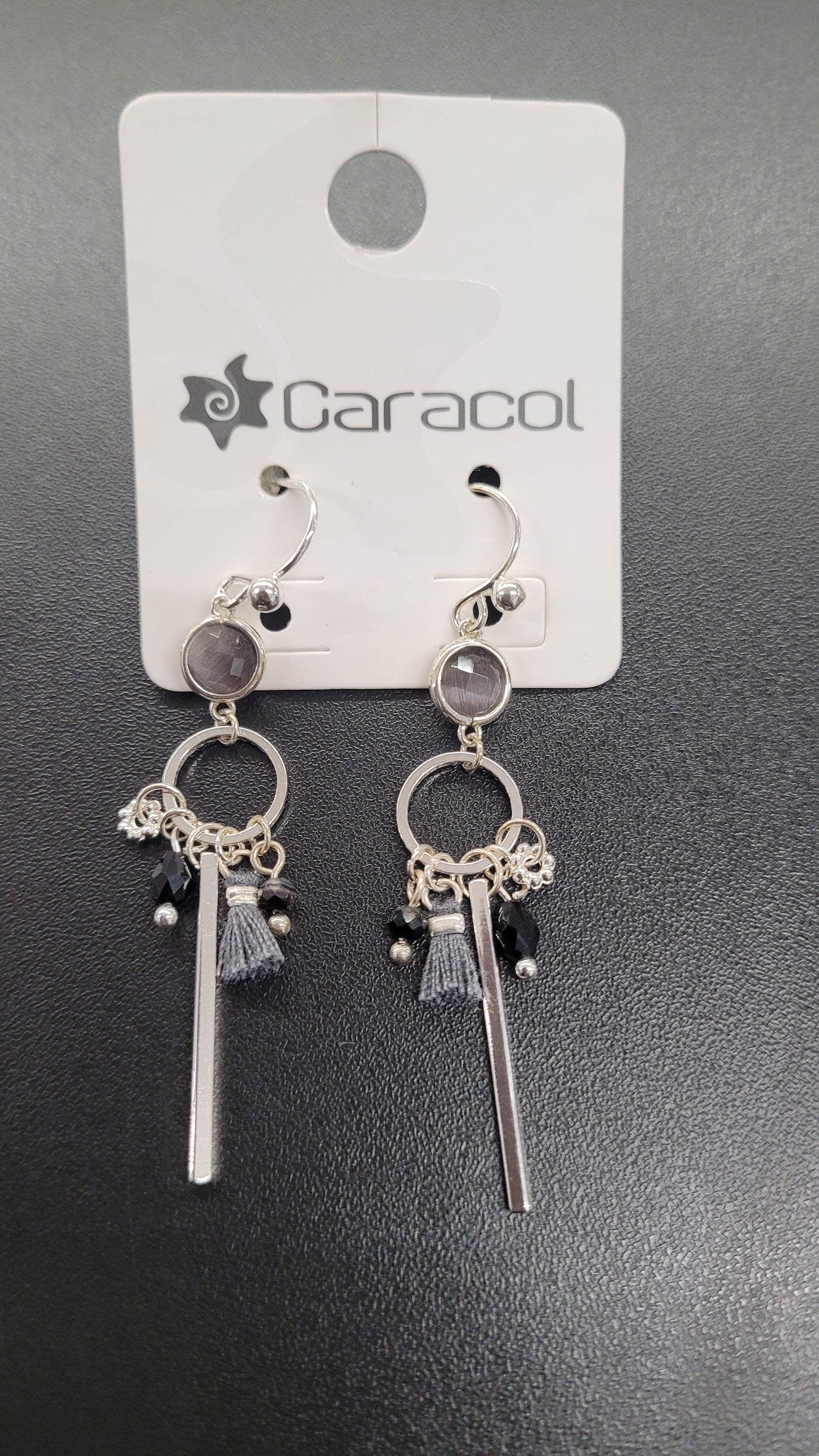 Caracol Drop earrings 2368-SLV