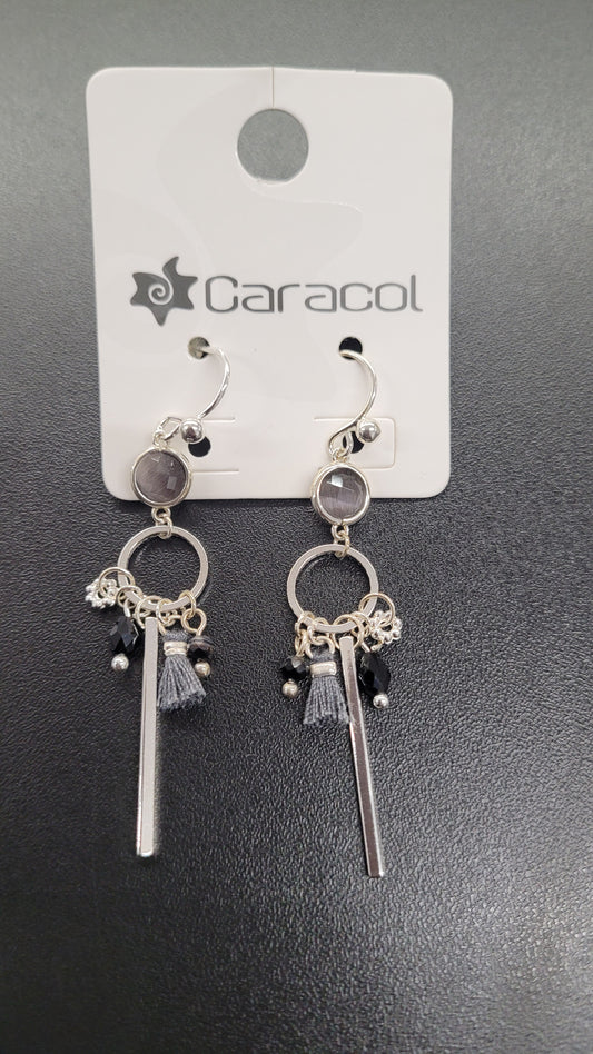 Caracol Drop earrings 2368-SLV