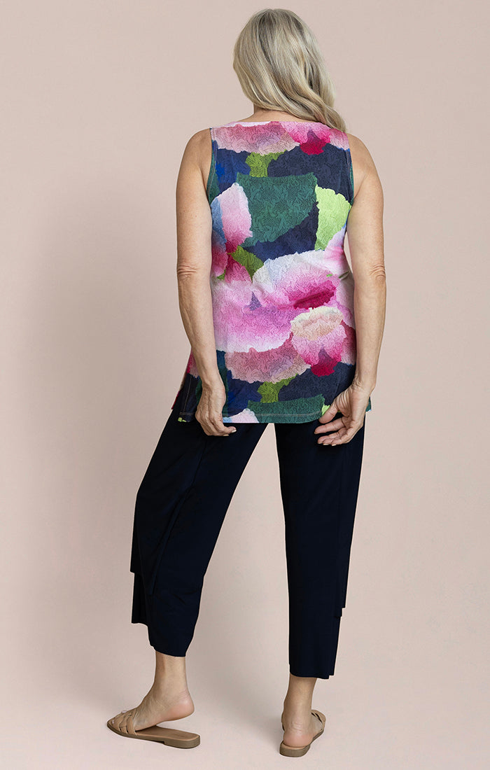 Sympli Sleeveless Nu Ideal Print  Petal Poetry 21151P