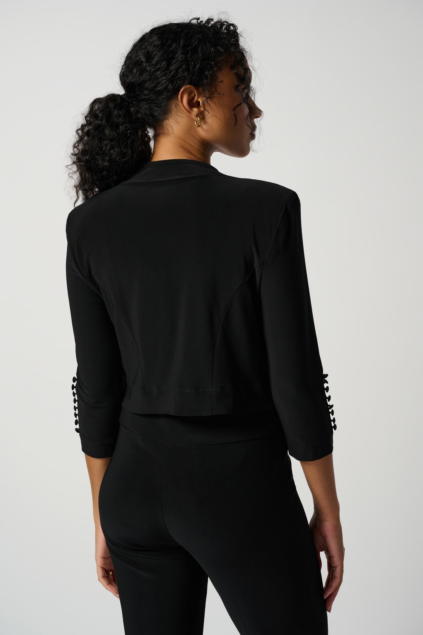 Joseph Ribkoff Black Bolero 213707P