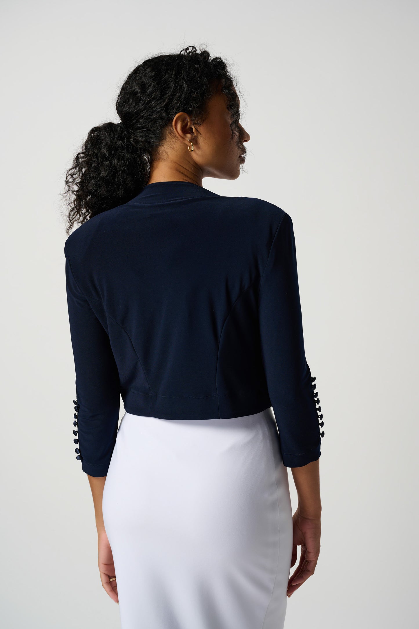 Joseph Ribkoff  Midnight Blue Bolero 213707P