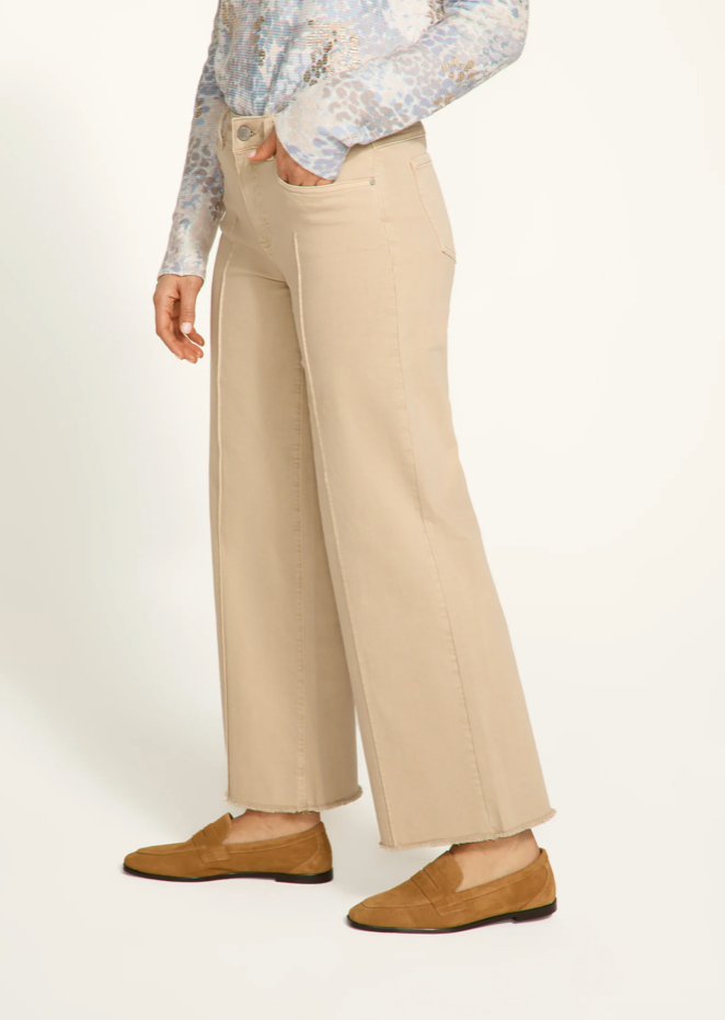 FDJ Olivia Wide Ankle Pant  Sandstone 2201511