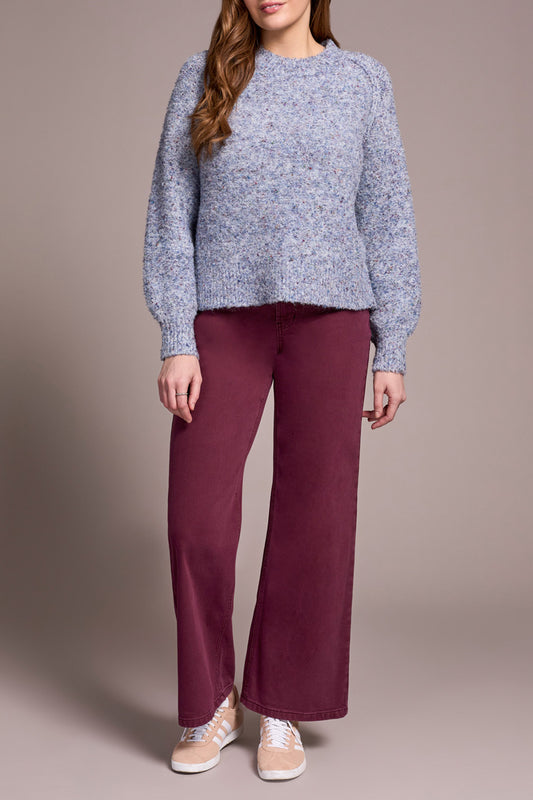 Tribal L/S Crew Neck Sweater  Marine 22580-8209-0292