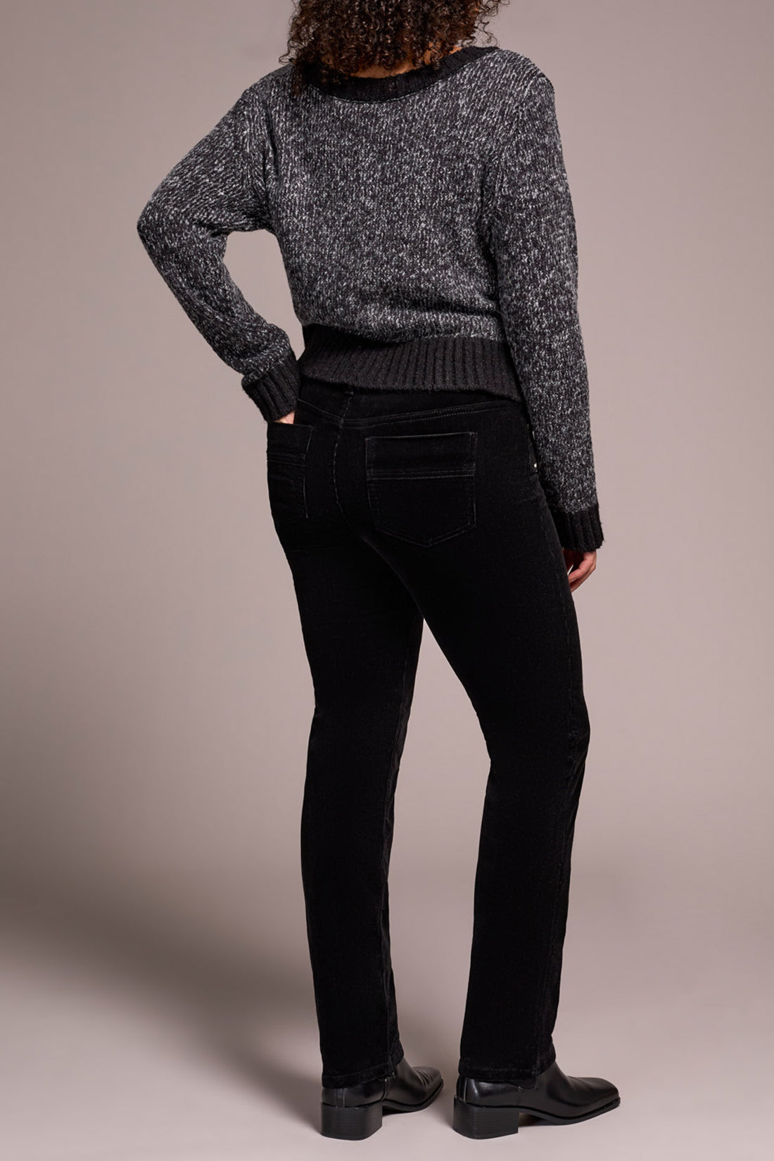 Tribal Fly Front 5 Pocket Pant  Black 23070-3779-0002