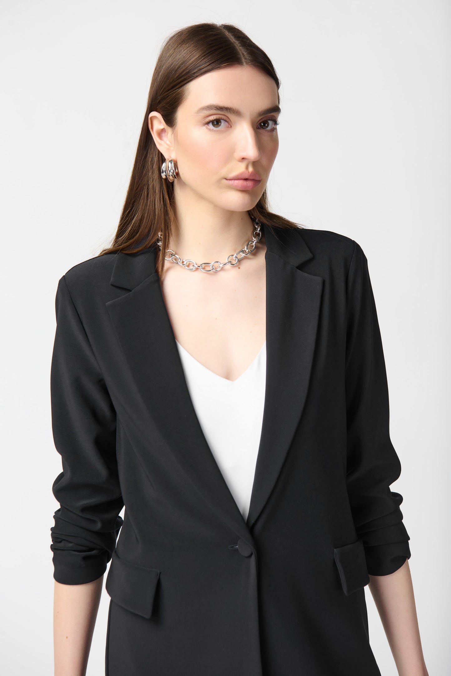 Joseph Ribkoff Straight Blazer Black 231064NOS