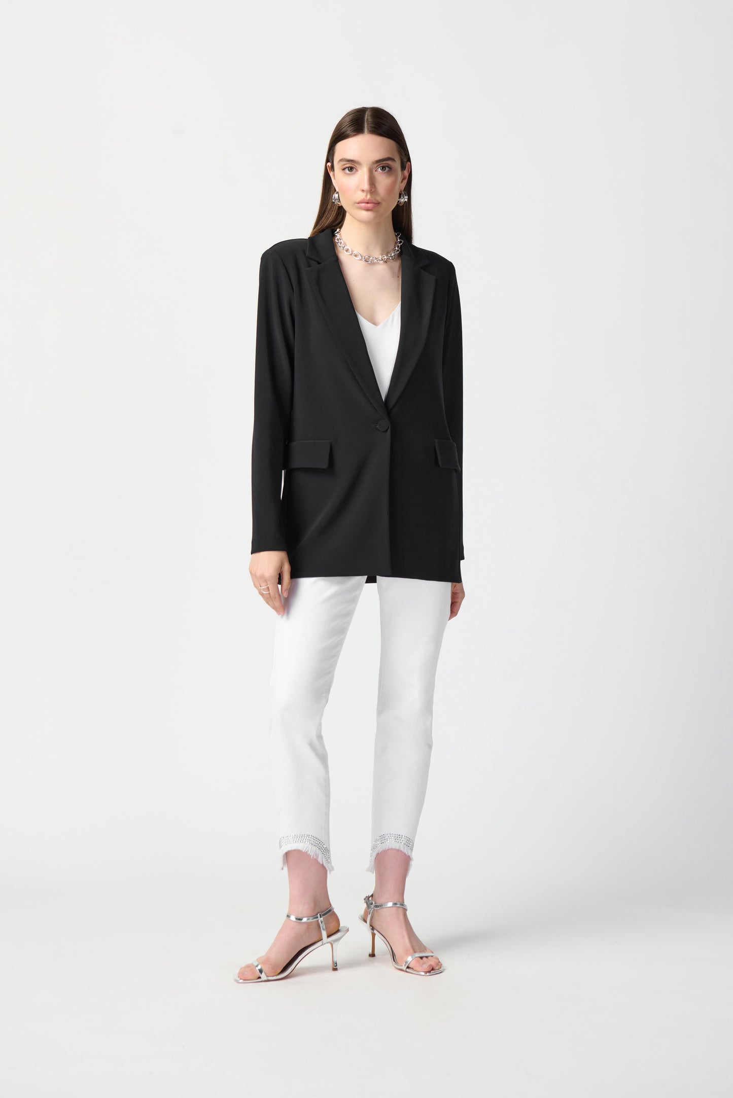 Joseph Ribkoff Straight Blazer Black 231064NOS