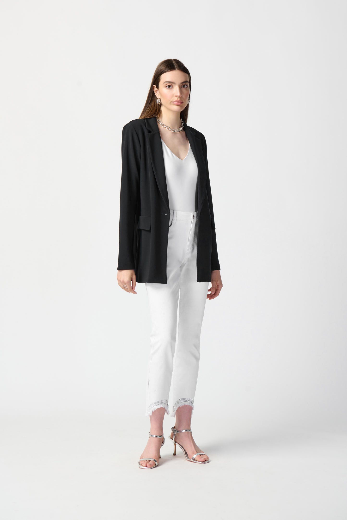Joseph Ribkoff Straight Blazer Black 231064NOS