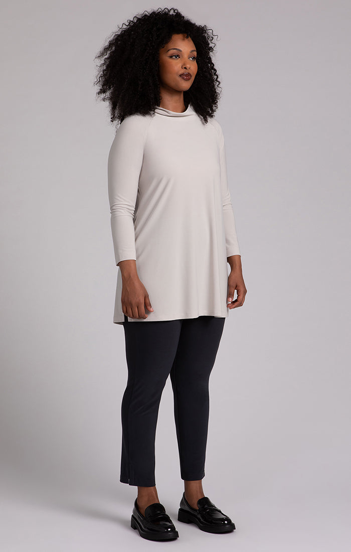Sympli Svelte Funnel Neck Tunic Cashew 23229-5