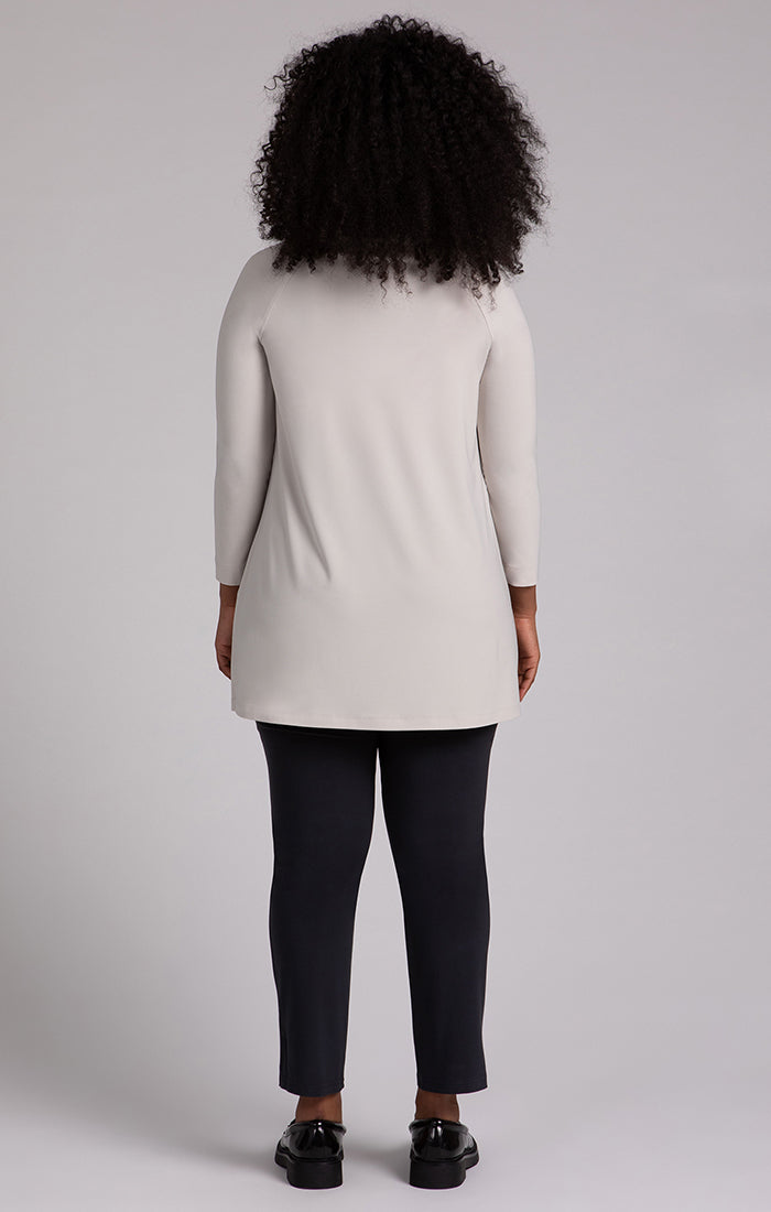 Sympli Svelte Funnel Neck Tunic Cashew 23229-5