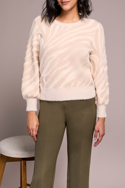 Tribal L/S Crewneck Sweater Sandstone 23560-8322-0874