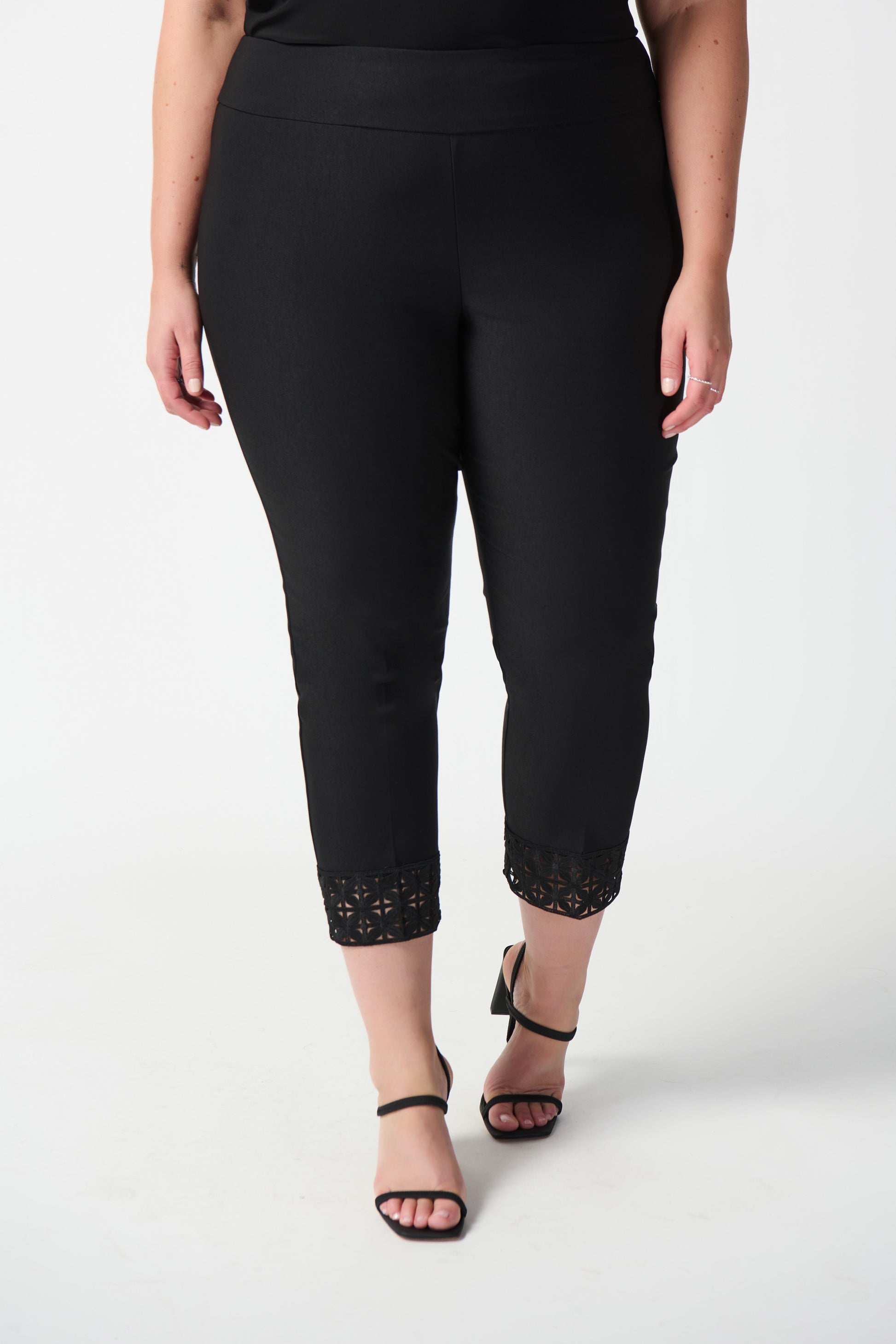 Joseph Ribkoff Millennium Crop Pull-on Pants Black 241102 – A Passion for  Fashion Inc.