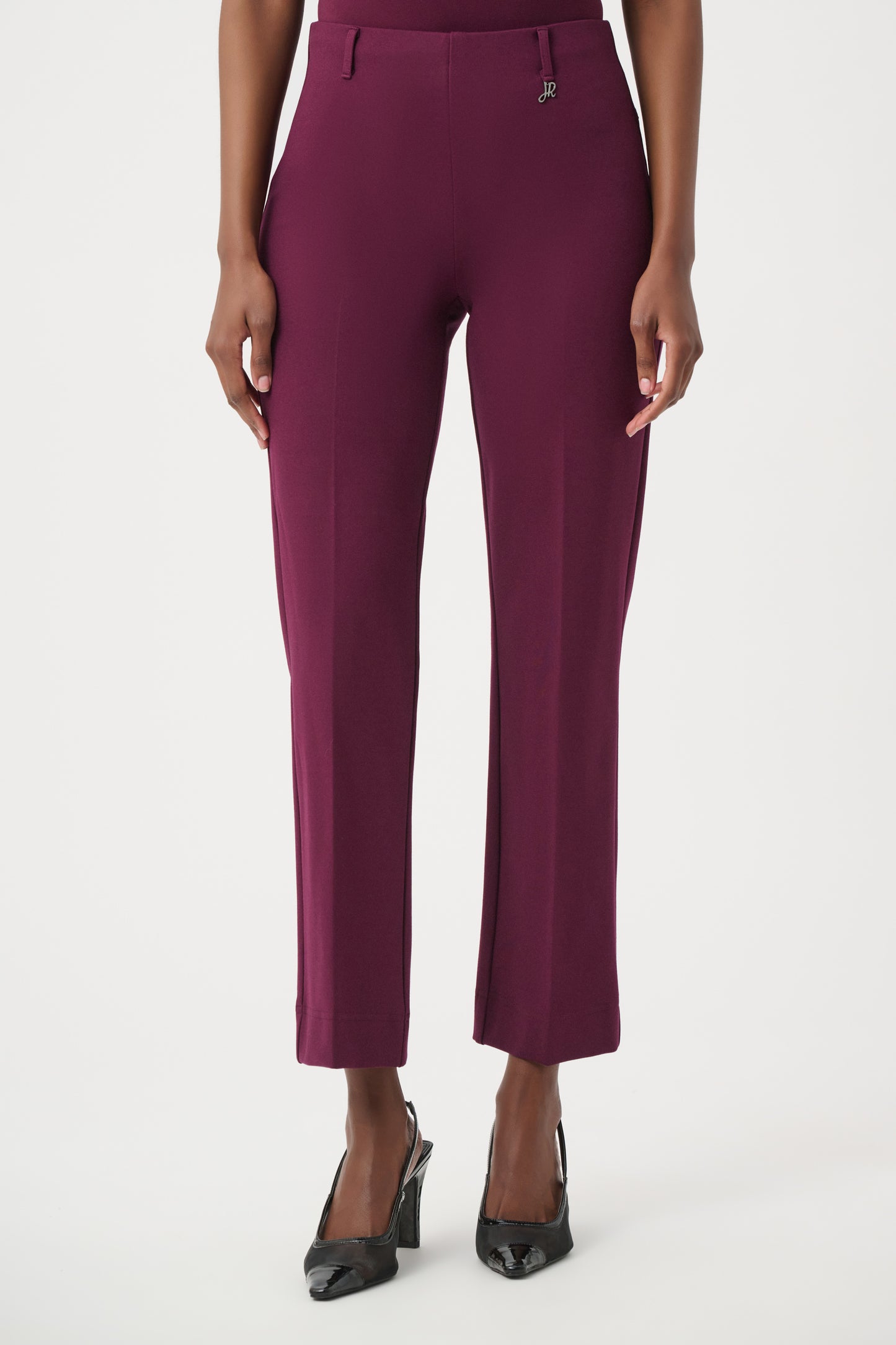 Joseph Ribkoff Straight Pull-On Pants Elderberry 243049W26