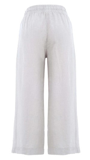 Dolcezza Linen Pants White 25232
