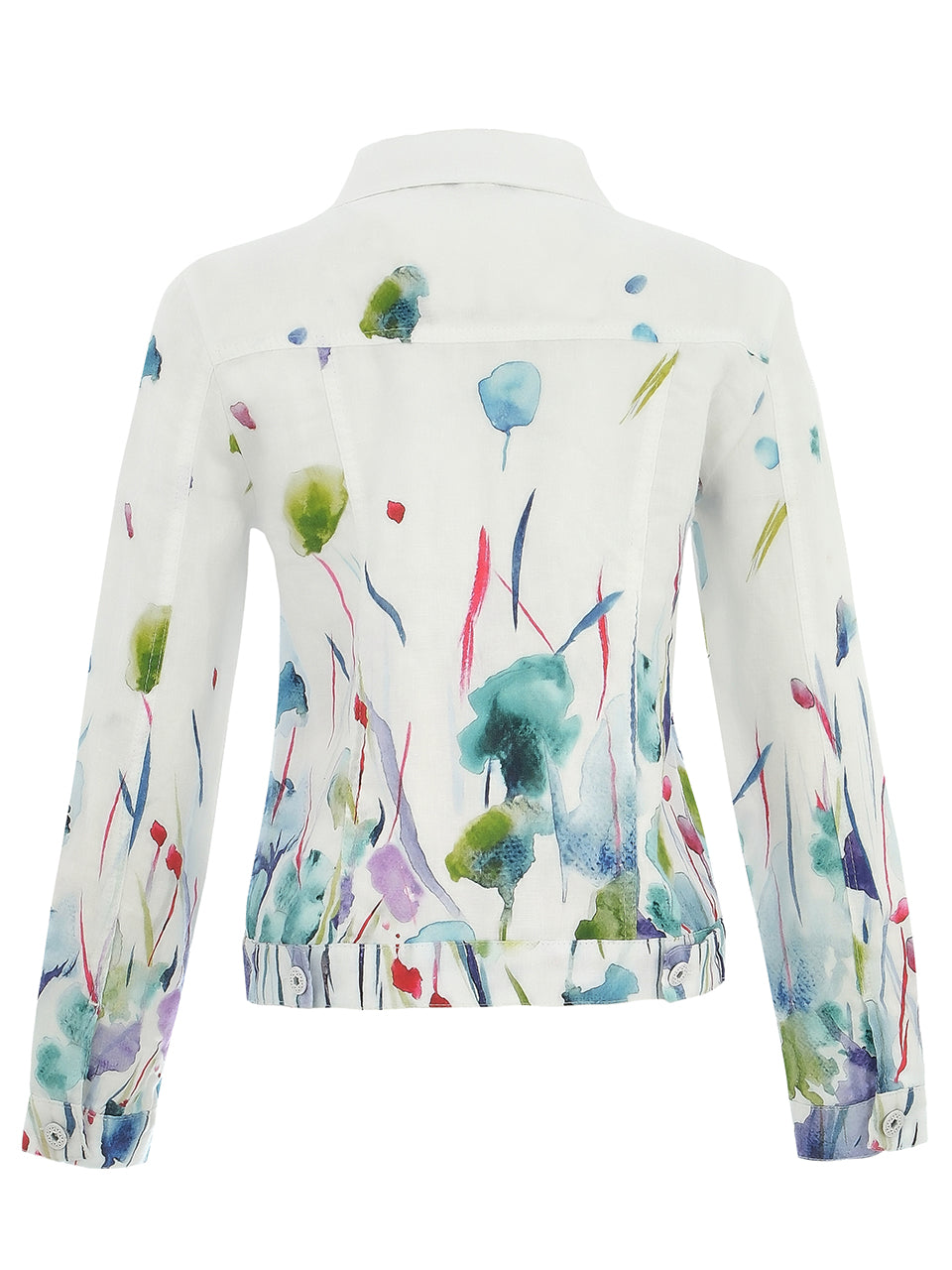 Dolcezza Linen Jacket Misty Blossom 25784