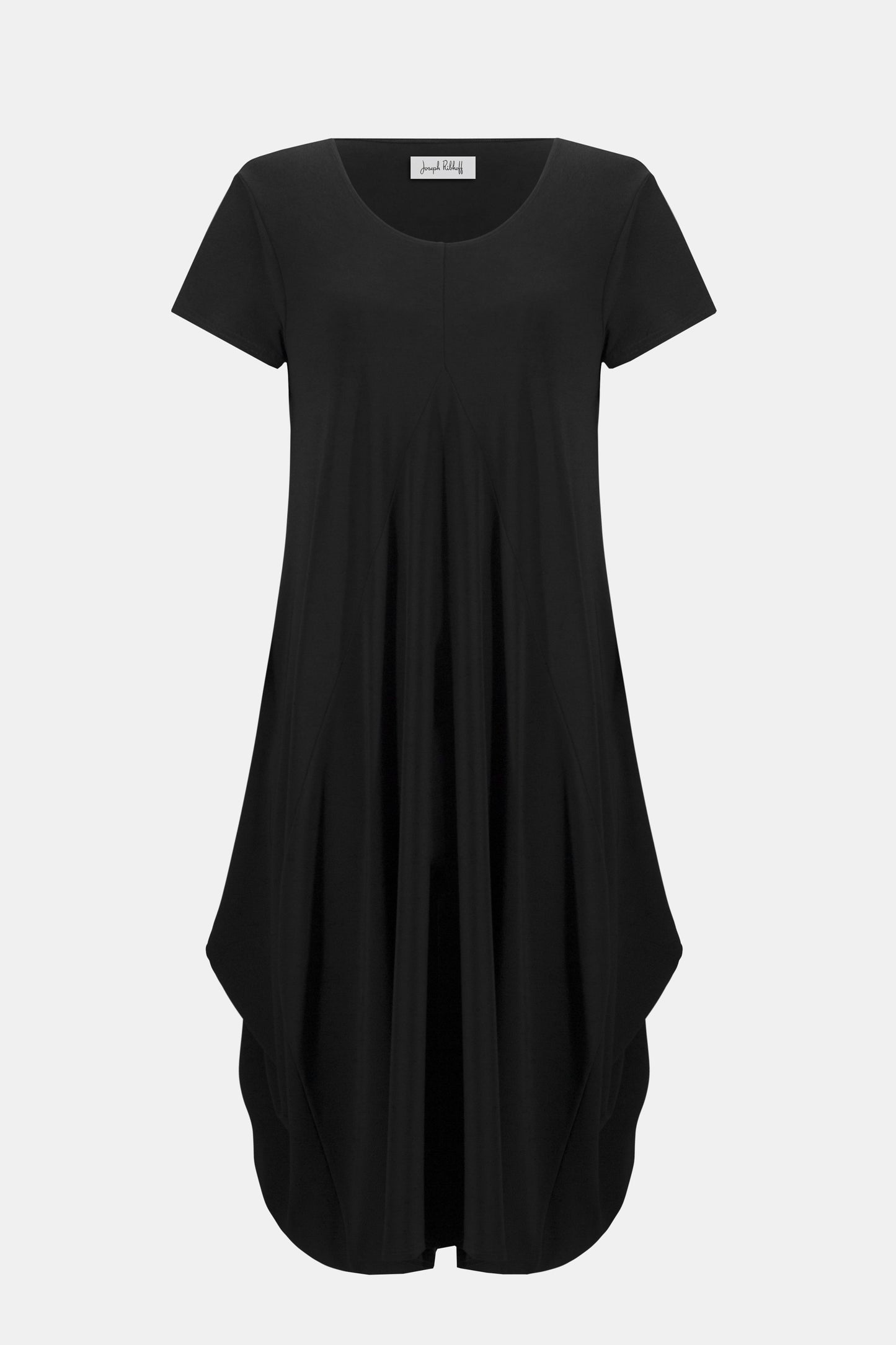 Joseph Ribkoff Silky Knit Cocoon Dress With Scoop Neckline Black 261259