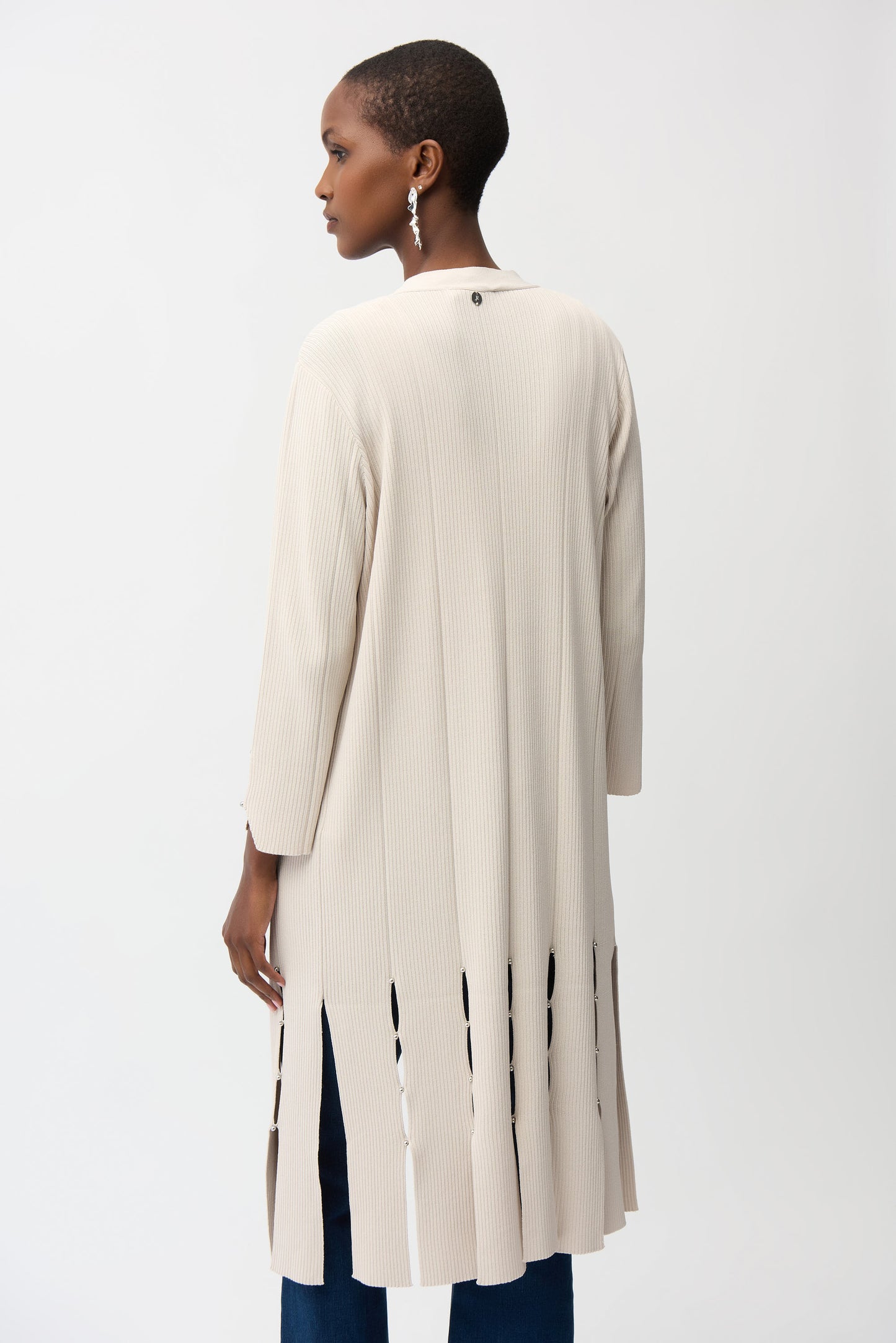 Joseph Ribkoff  Long Open Cardigan Moonstone 261924