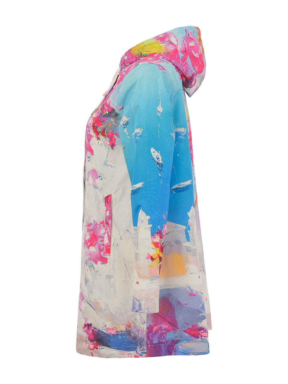 Dolcezza Woven Raincoat "Summer in Santorini" 26870