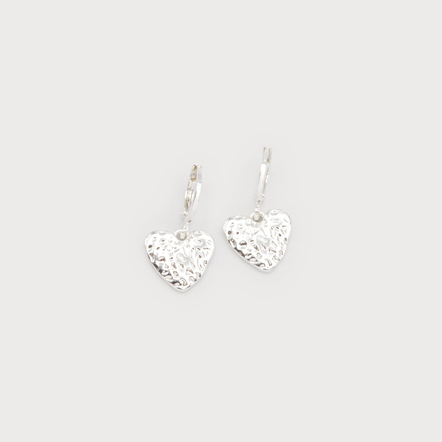 Caracol Small Pendant on Hoops  2711-SLV-H
