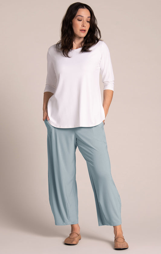 Sympli Narrow Lantern Pant Stone Blue 27237