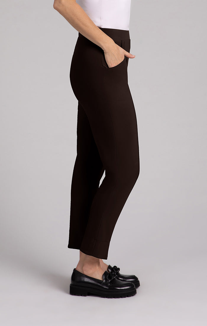 Sympli Hepburn Ankle Pant Chocolate 27287A