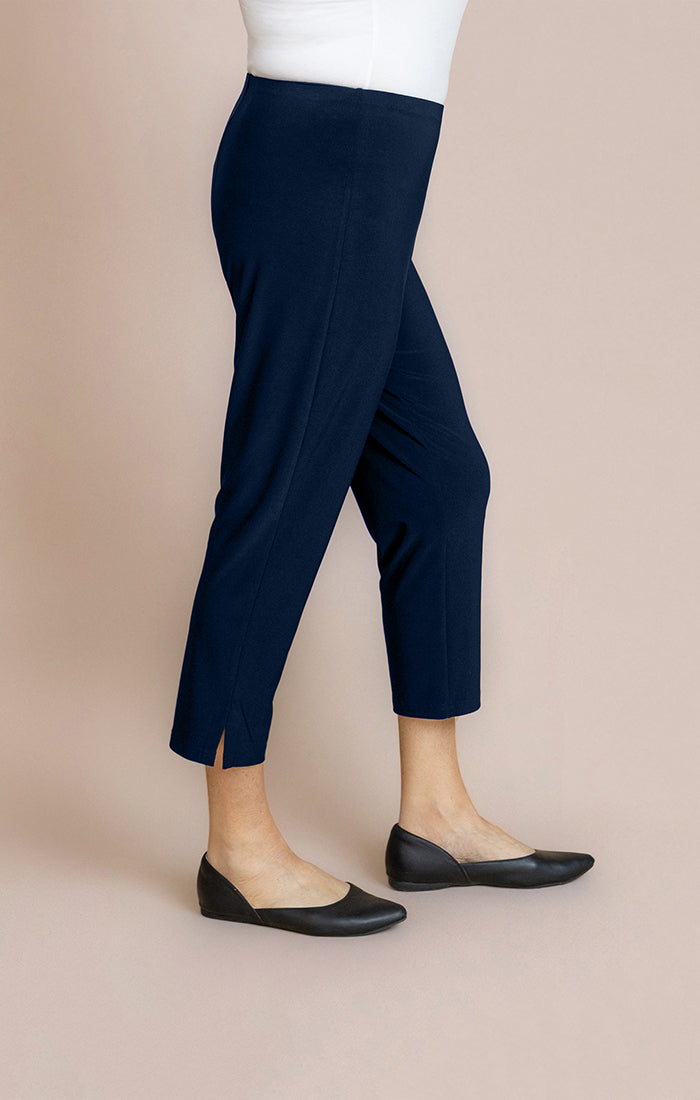 Sympli Narrow Pant Short Navy 2748S