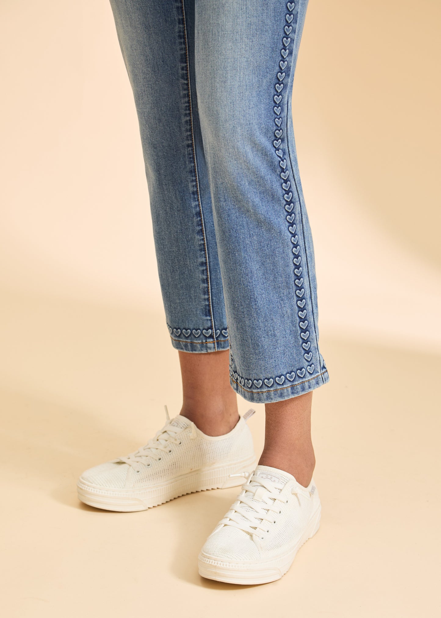 FDJ Olivia Straight Crop Denim Medium Wash 2922779