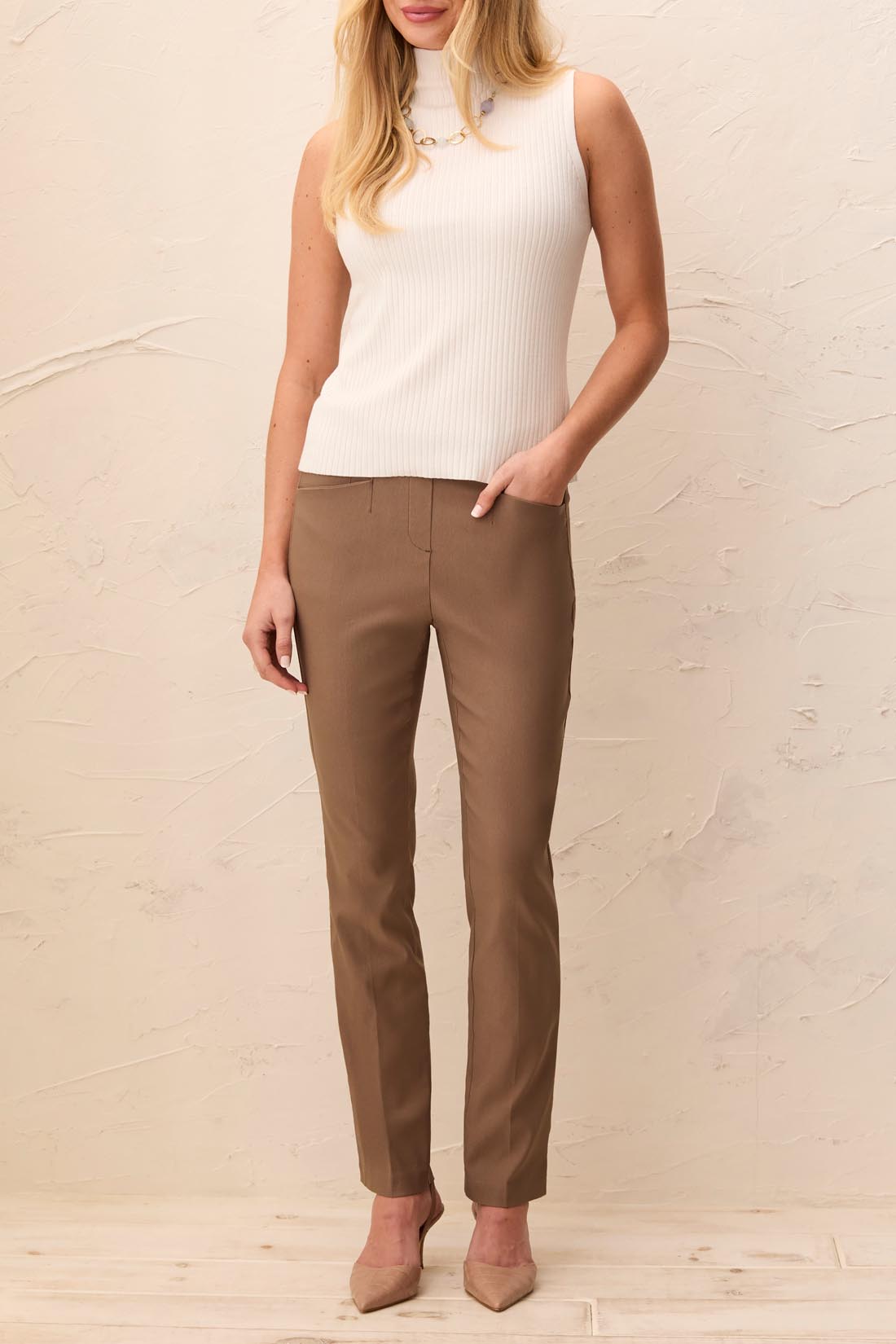 Tribal Flatten It Pull On Ankle Pant Fossil 31430-7165-1921