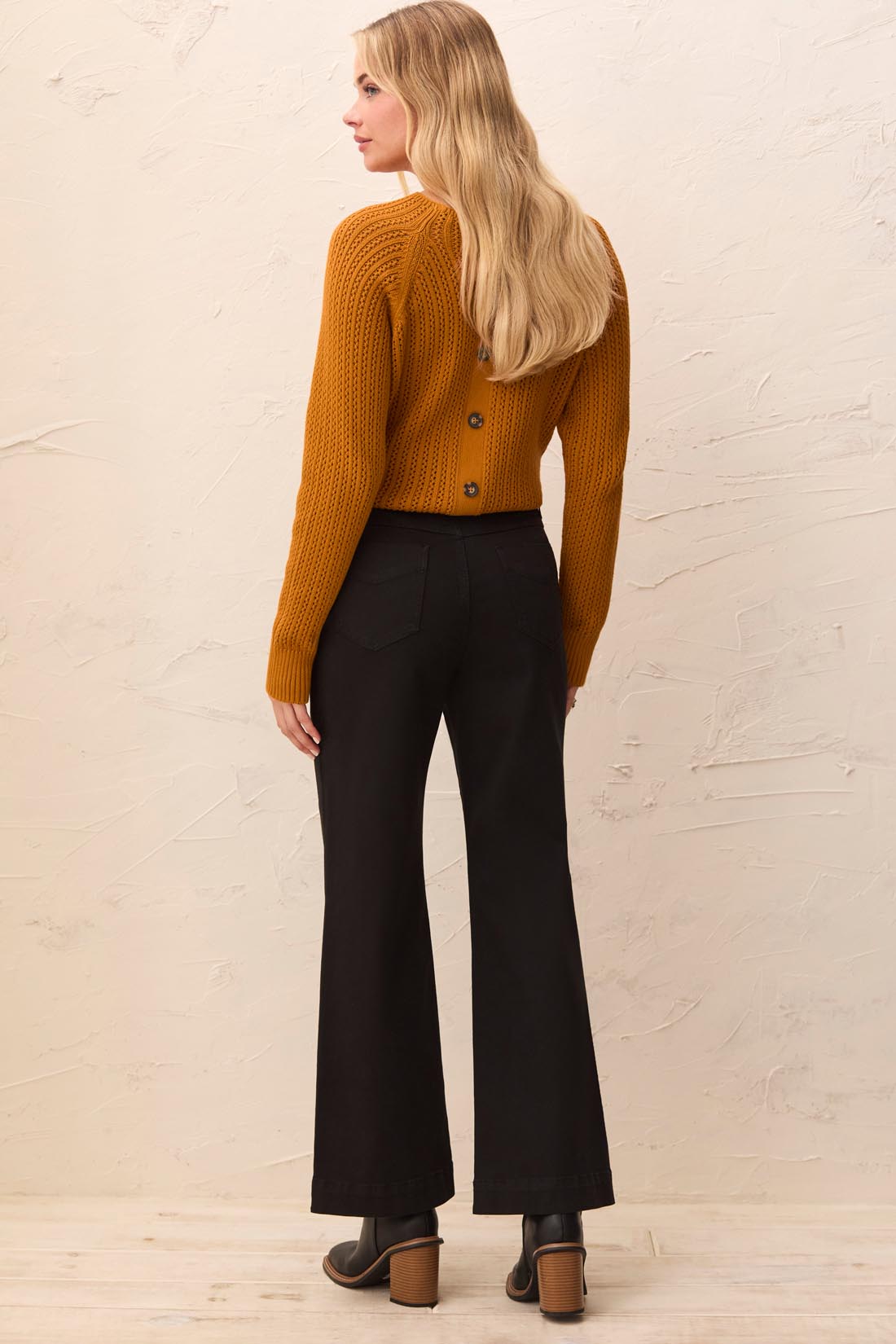 Tribal Fly Front 5 Pocket Pant Black 31610-2020W-0002