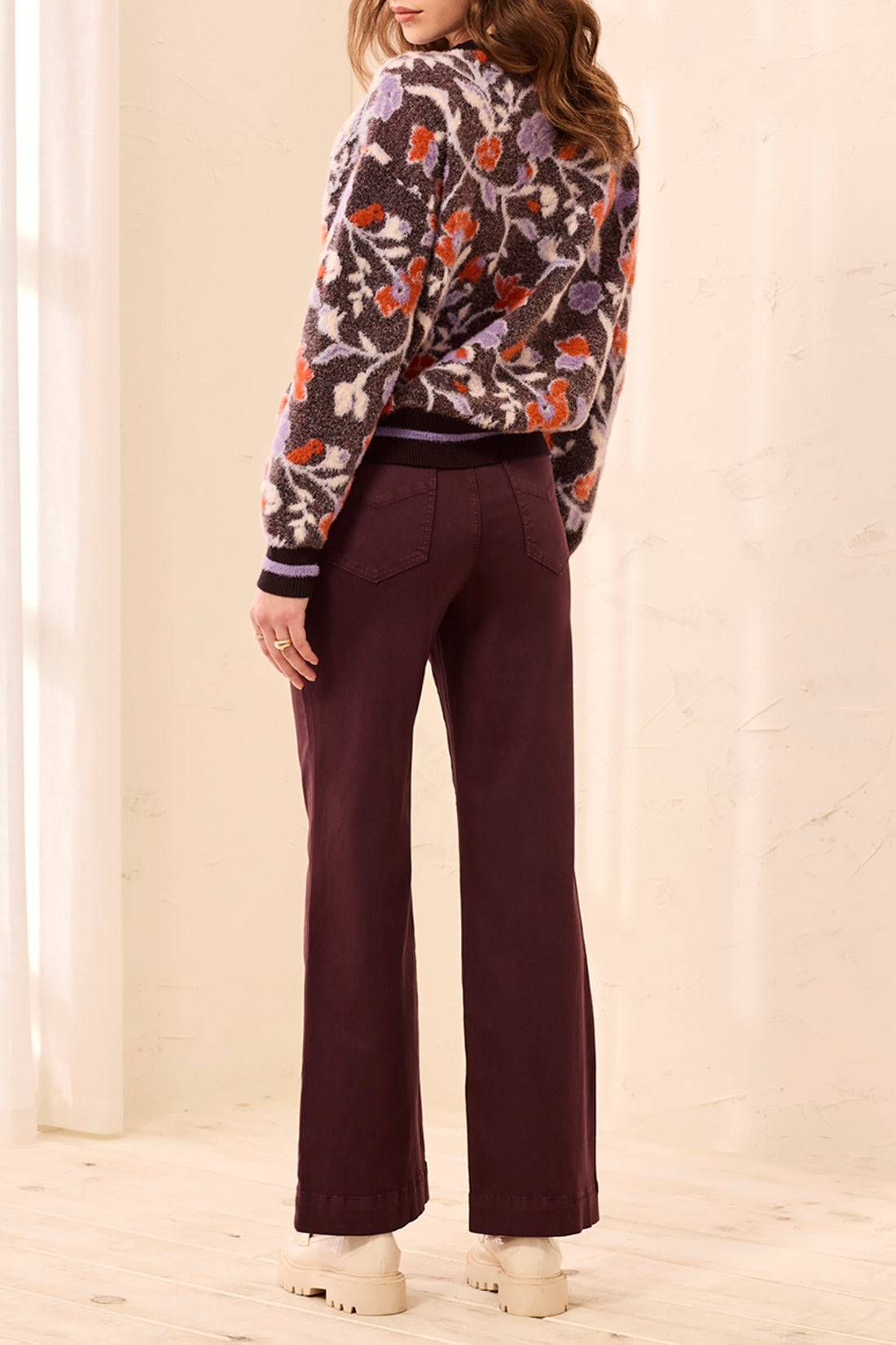 Tribal Fly Front 5 Pocket Pant Fudge 31610-2020W-0759
