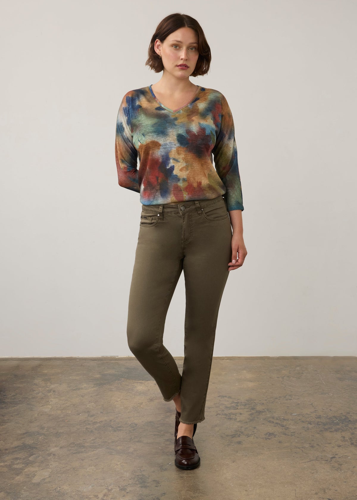 FDJ Drop Shoulder V Neck Top Courage 3556451
