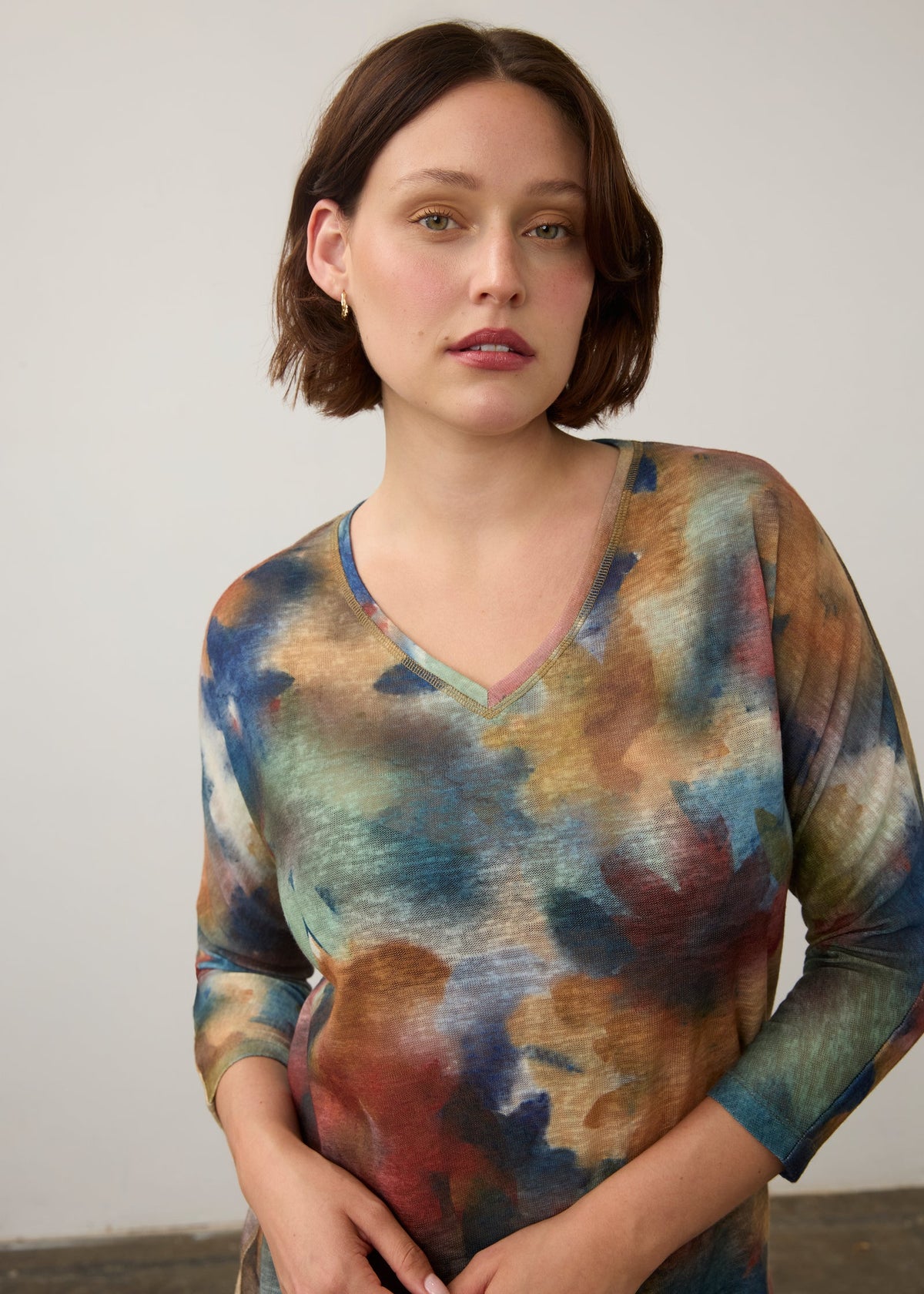 FDJ Drop Shoulder V Neck Top Courage 3556451