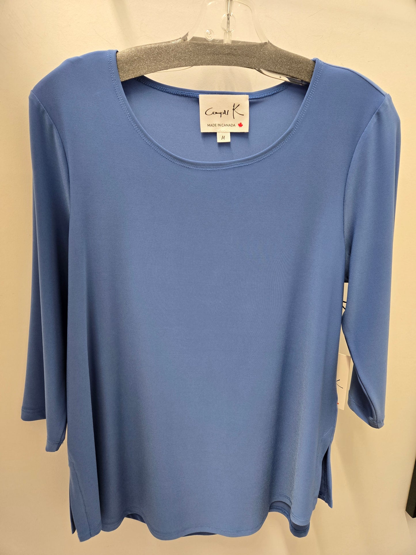 Compli K 3/4 Sleeve Top Iris 36093