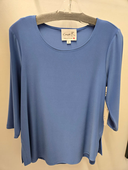 Compli K 3/4 Sleeve Top Iris 36093