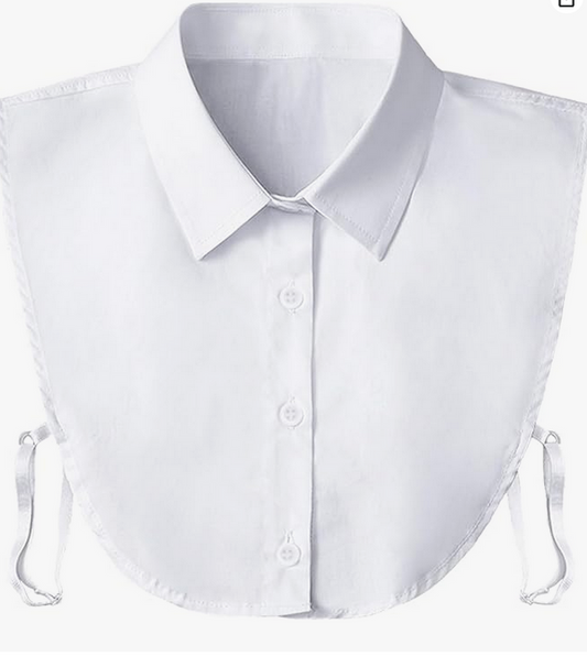 Compli K Dickie (Faux Collar) White 36608