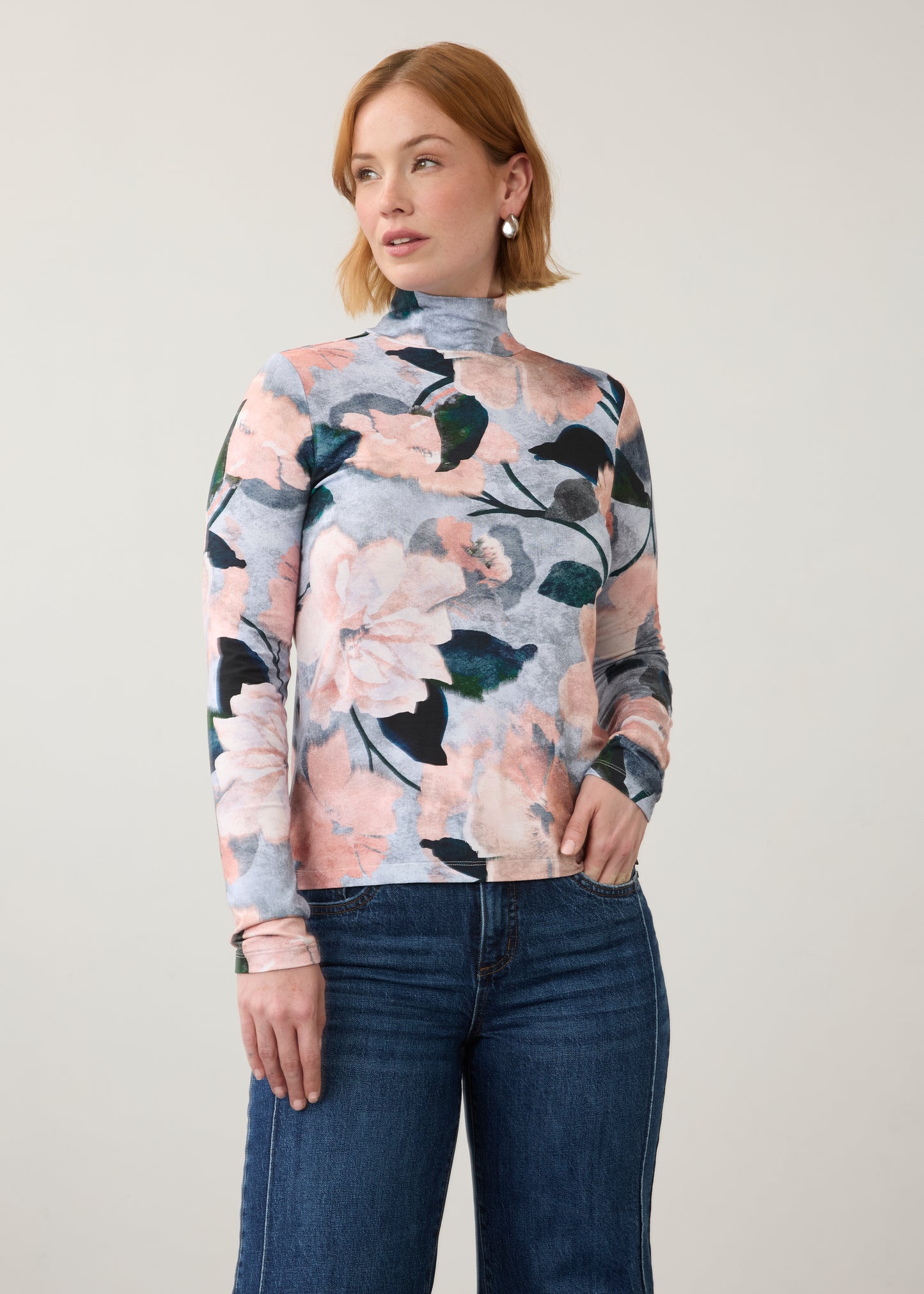 FDJ Long Sleeve Mock Neck Top Winter 3761756