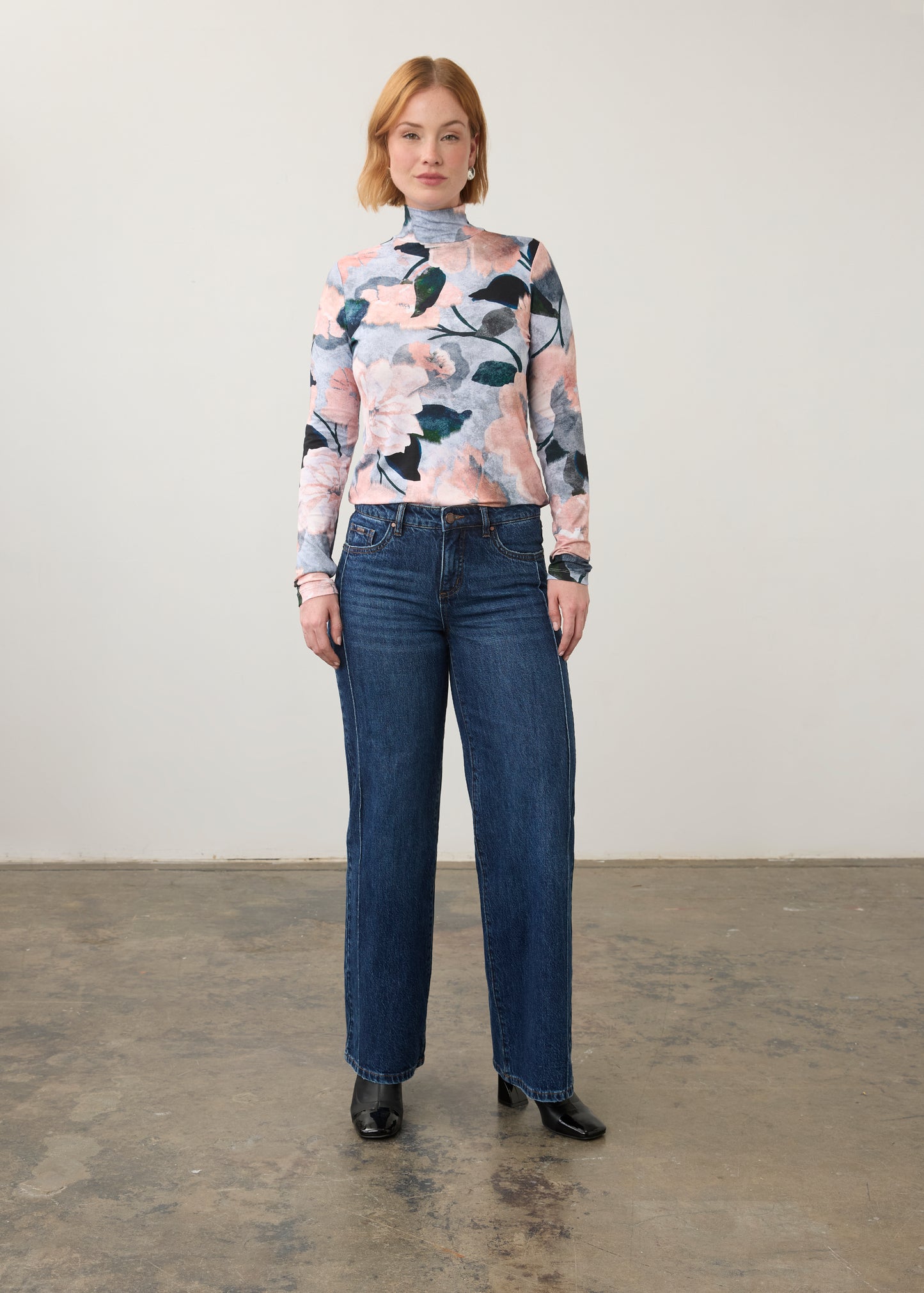 FDJ Long Sleeve Mock Neck Top Winter 3761756