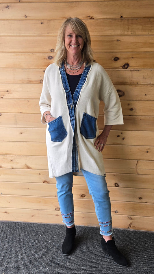 Shannon Passero Love Cardigan Cream 5547