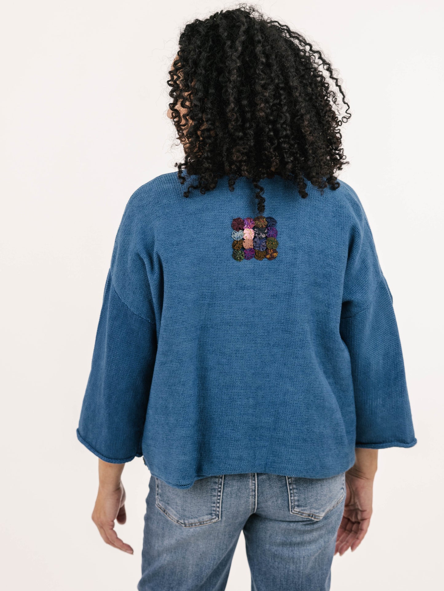 Shannon Passero Lockport Cardigan Indigo 5569