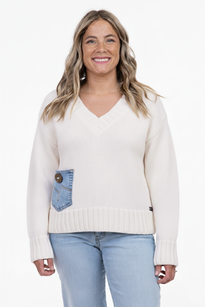 Shannon Passero Anniston Pullover Cream 5604