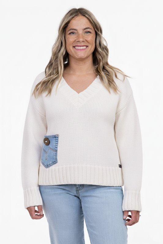 Shannon Passero Anniston Pullover Cream 5604
