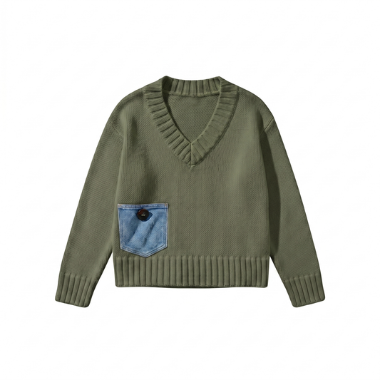 Shannon Passero Anniston Pullover  Burnt Olive 5604