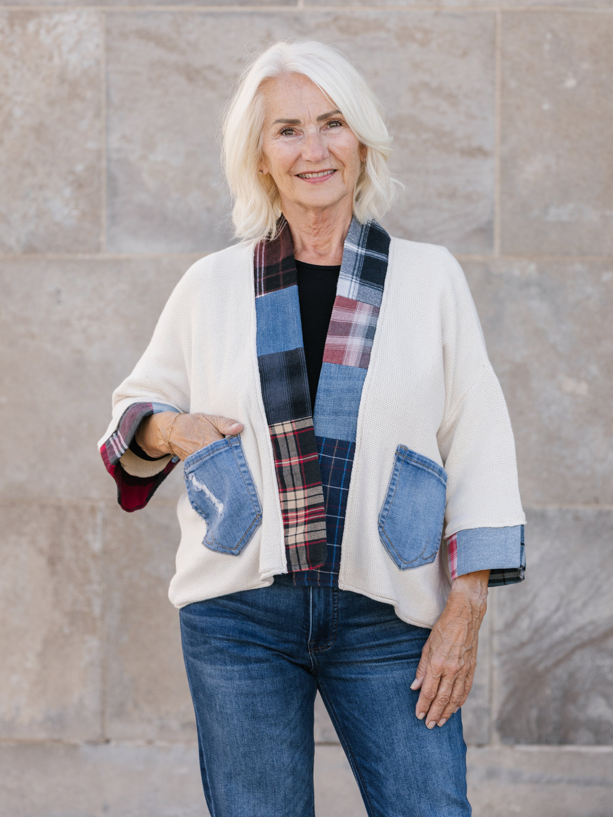 Shannon Passero Alpine Love Cardigan Cream 5613