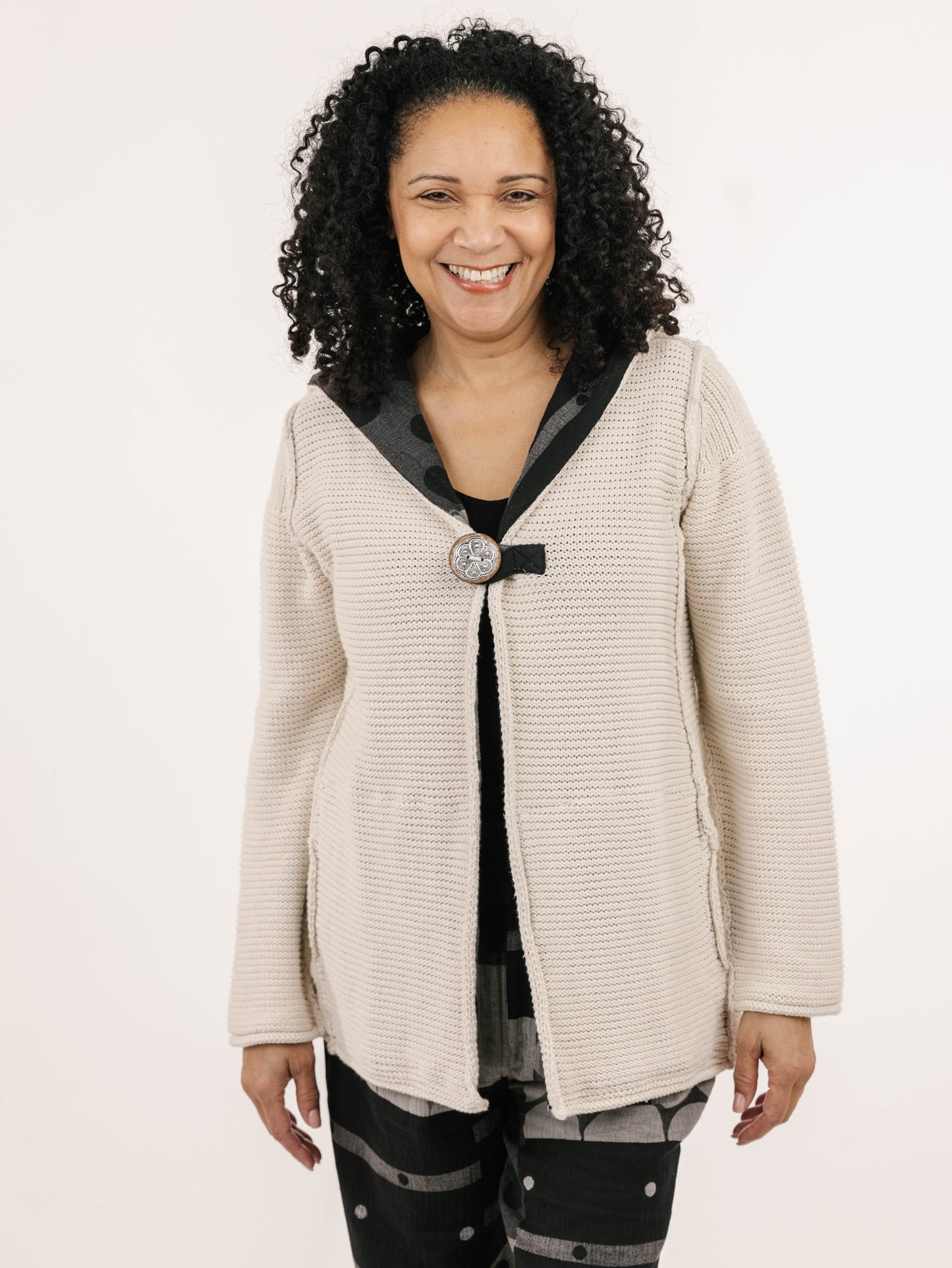 Shannon Passero Boston Cardigan Cream 5628