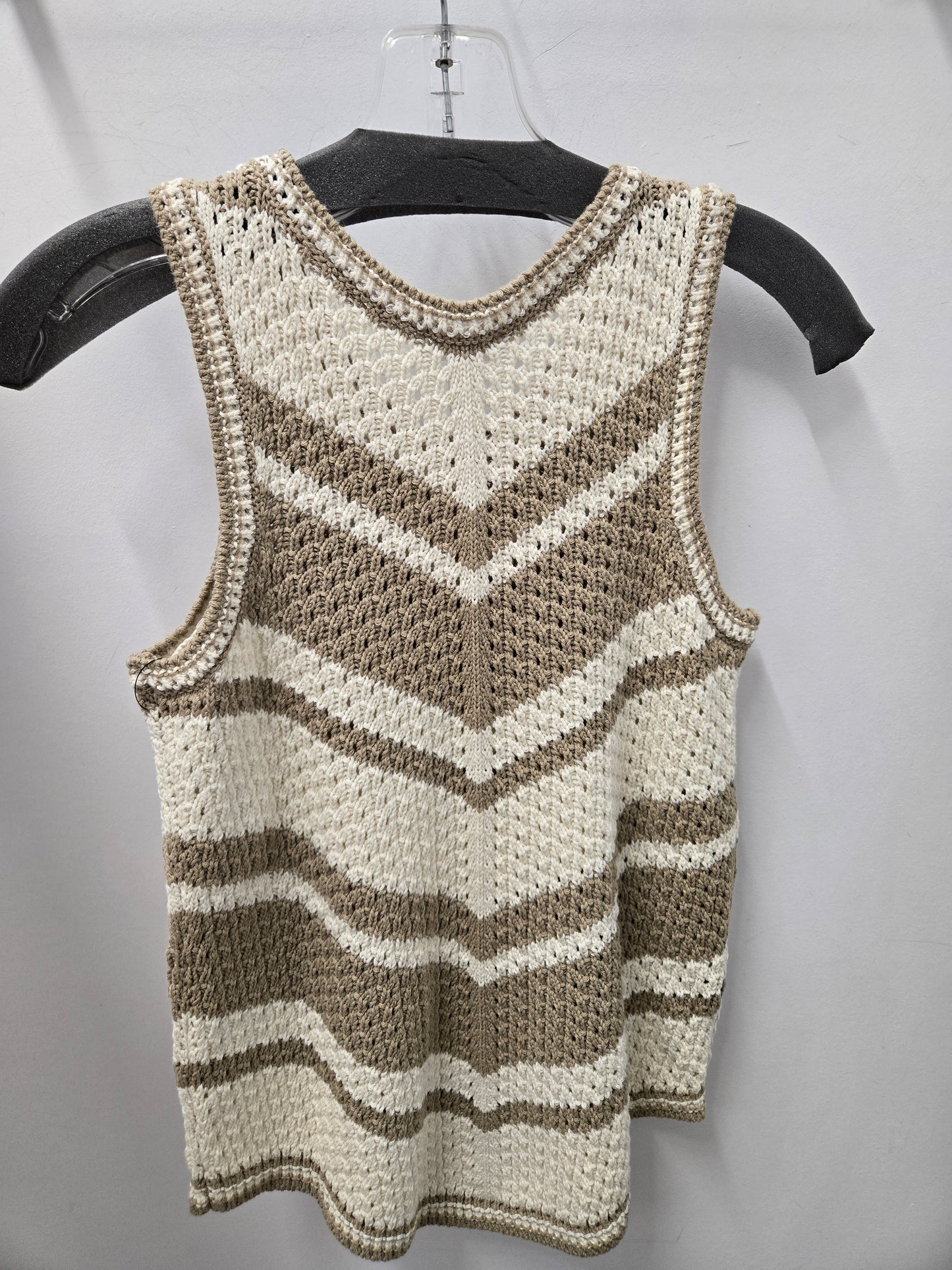Tribal Crew Neck Racer Back Sweater Dusty Sand 57110-576-3191