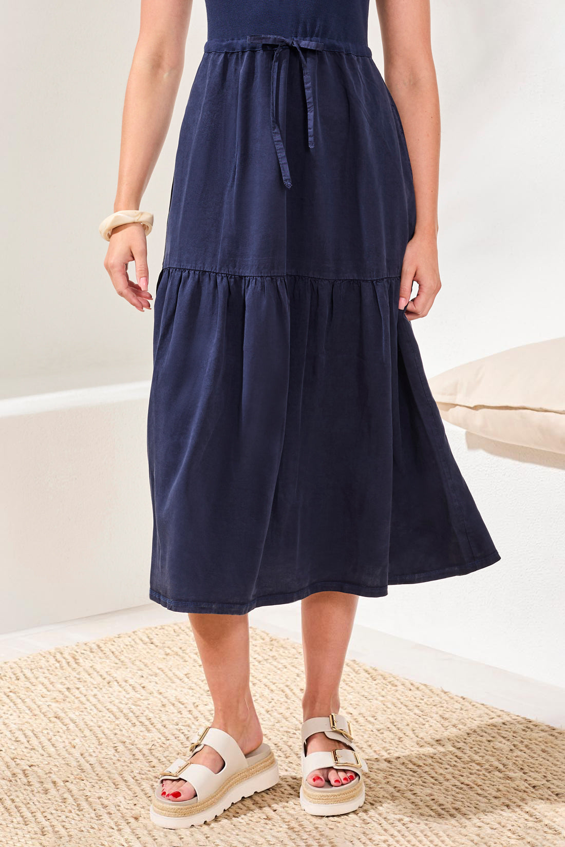 Tribal Mixed Media Dress Nautical 57760-5248-2474