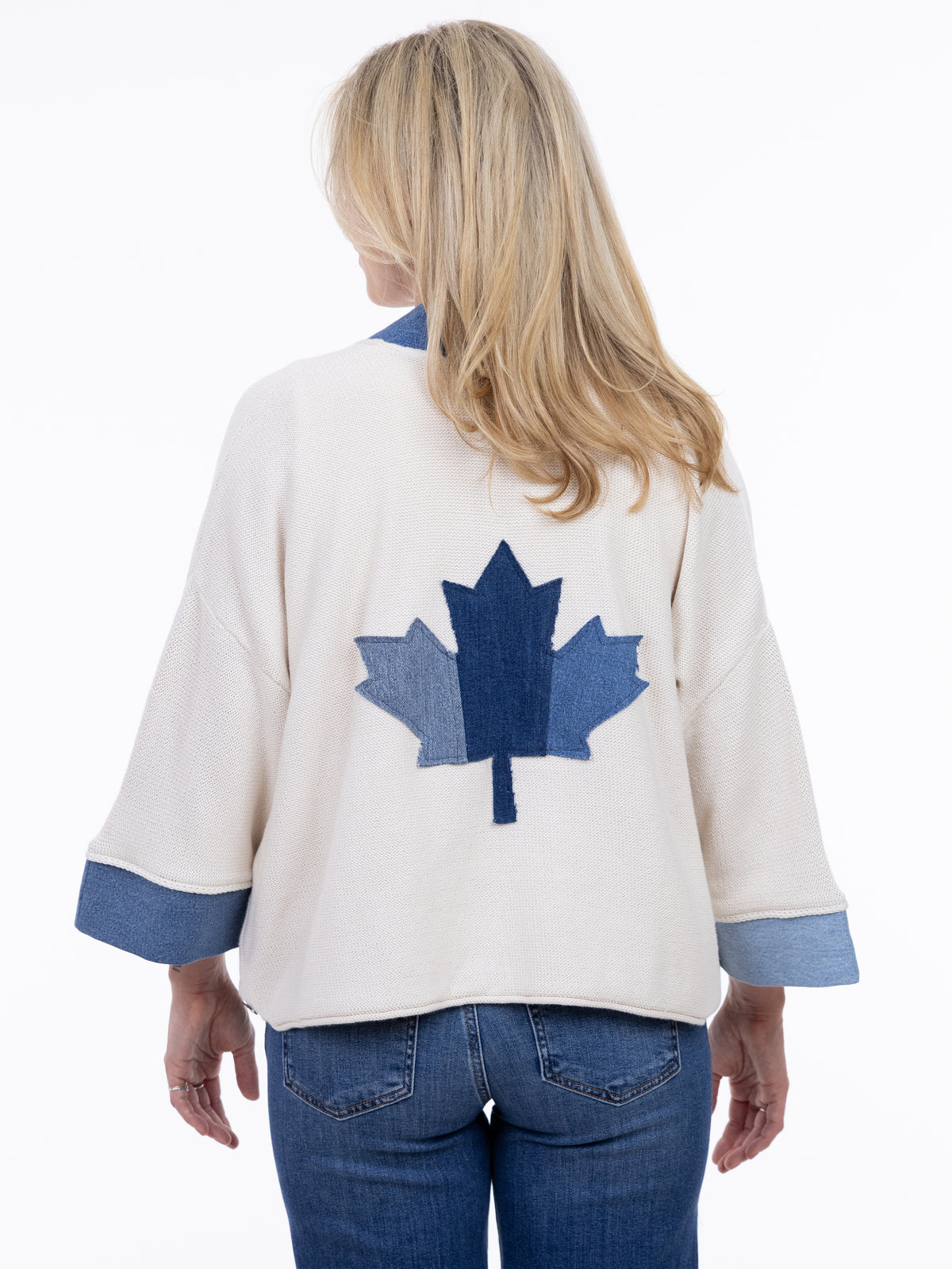 Shannon Passero Oh Canada Cardigan  Cream 5841